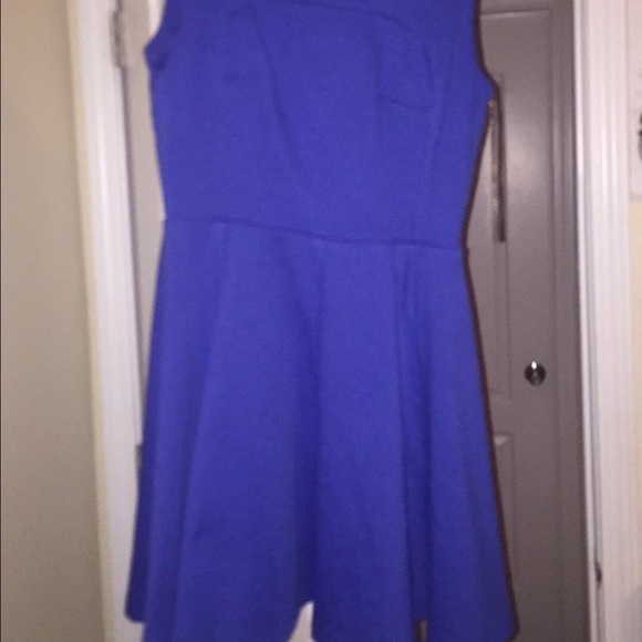 Blue dress