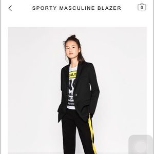 Never Worn Zara New Sporty Masculine Blazer