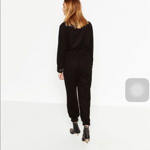 Zara Never Worn New Black Jumpsuit