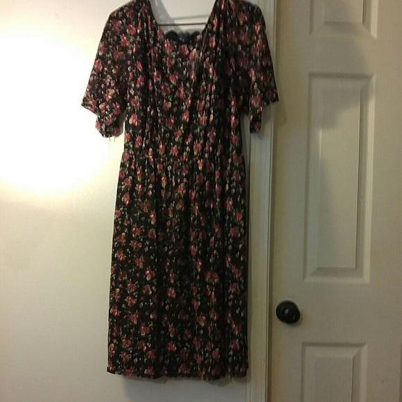 rose dress