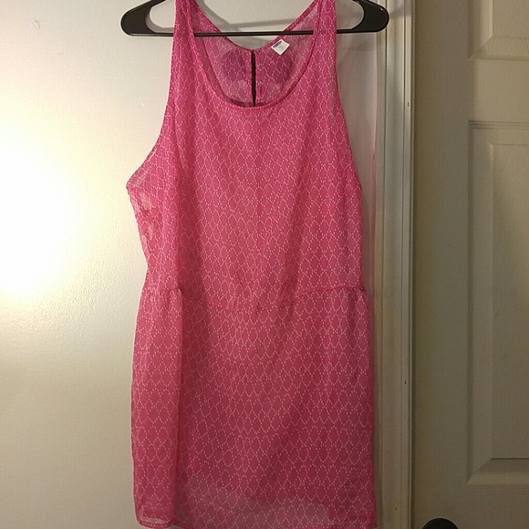 pink chiffon shirt