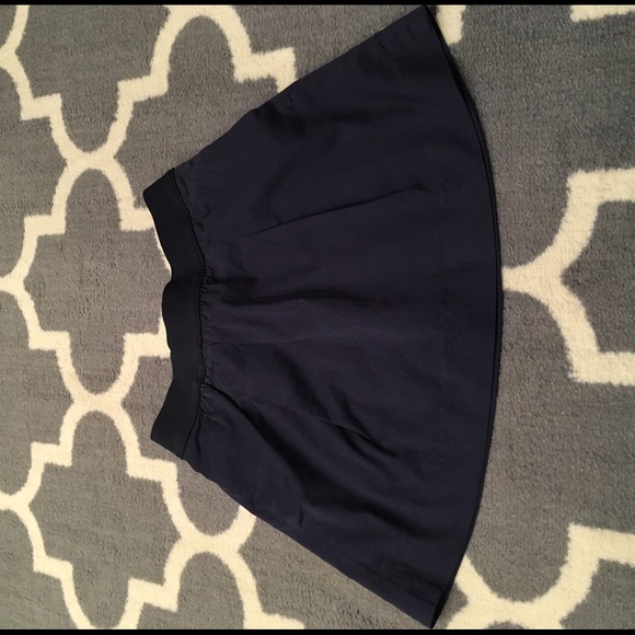 Navy J. Crew Skirt