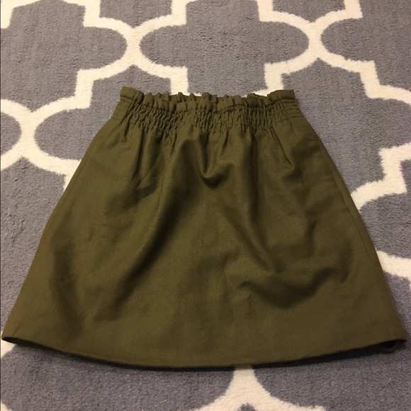 Olive Green Skirt
