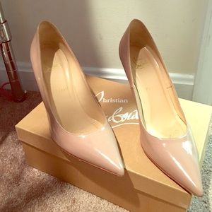 New Piaf nude Christian Louboutin (red bottoms)