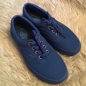 Blue Vans Low Top