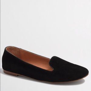 Jcrew "Cora" Smoking Flats- Size 8. Black