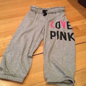 Cropped Capri sweatpants by PINK