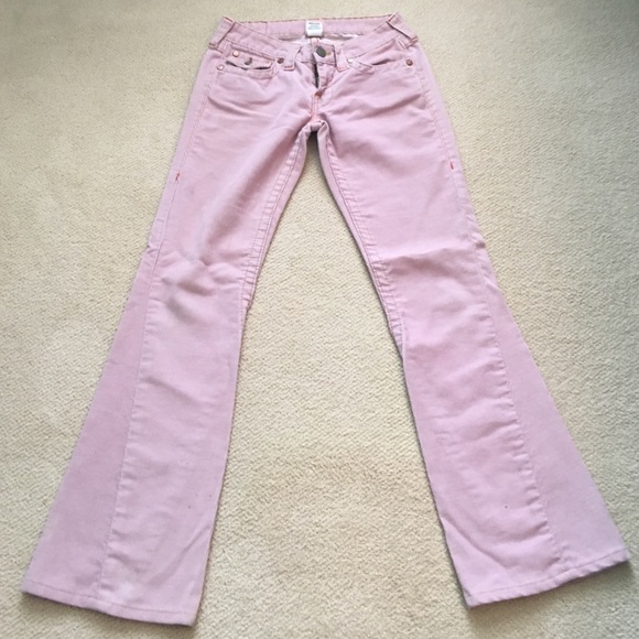 True Religion Pink Cordouroys