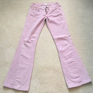 True Religion Pink Cordouroys