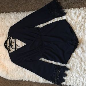 Long sleeve romper