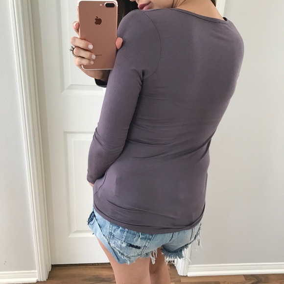 • Last • Plum X Long Sleeve Top - Picture 3 of 4