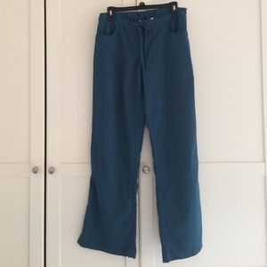 Grey's Anatomy turquoise scrub pants