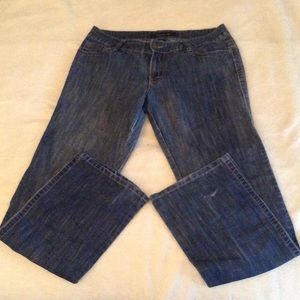 Calvin Klein Jeans Button Back Pocket Boot Cut