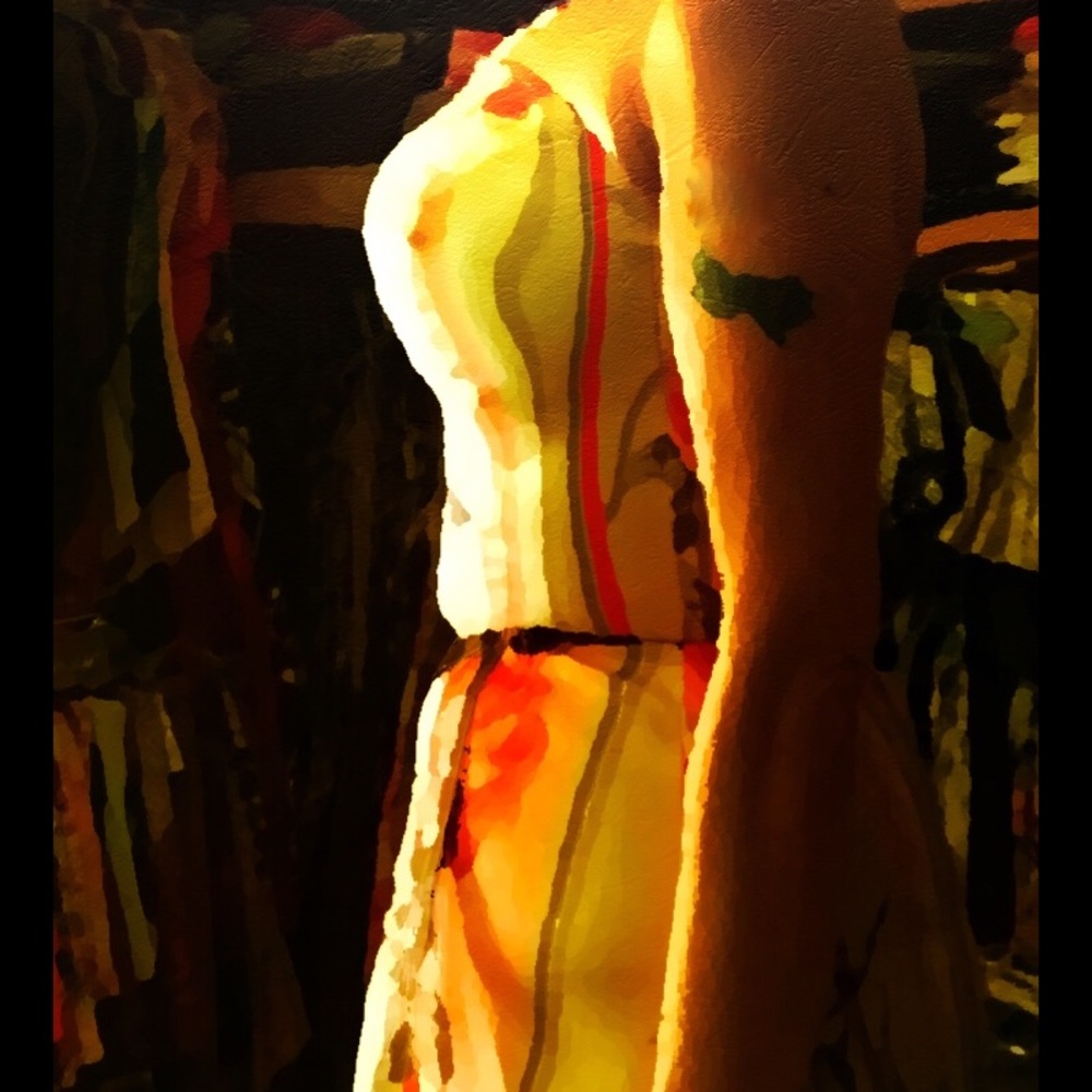 Anthropologie Eva Franco strapless dress