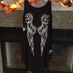 Wet seal long sleeve top.