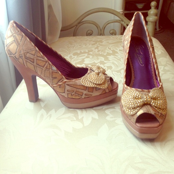 Animal print heels