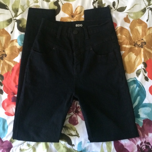 High Rise Seam Skinny jeans