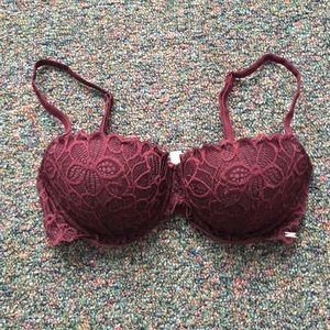 VS PINK Date Push Up Bra 34D