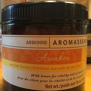 Arbonne awaken sea salt scrub
