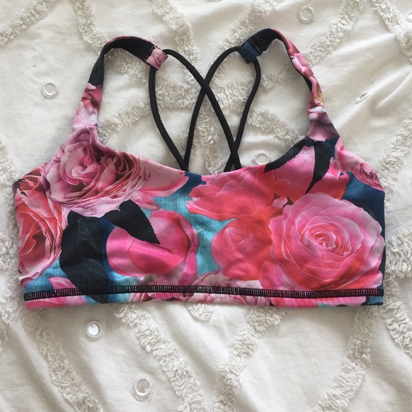 Lululemon Free to Be Rose Sports Bra