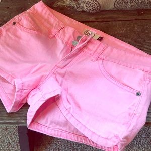 Neon Pink Shorts