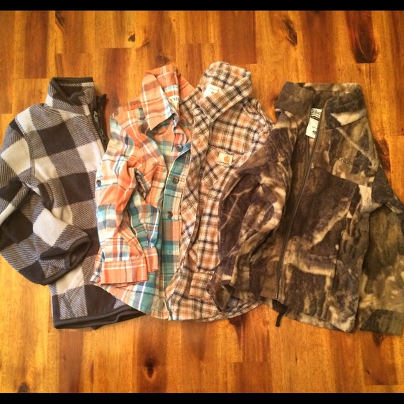 Carhartt Other - Lot of 4 size 3T Toddler boy tops