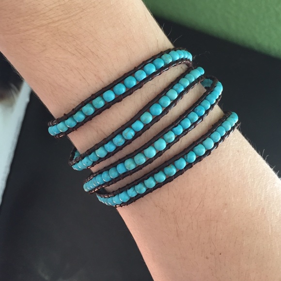 Turquoise festival boho bracelet