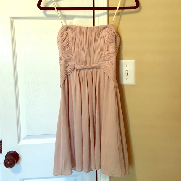 BCBGMAXAZRIA Strapless Cocktail Dress