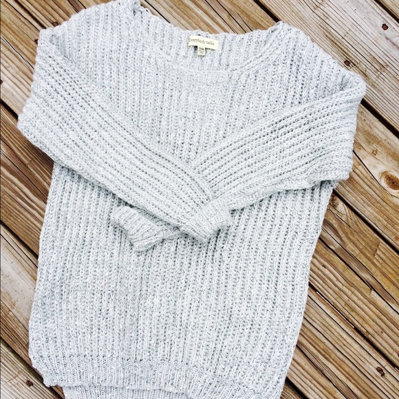 NWOT Gray Sweater