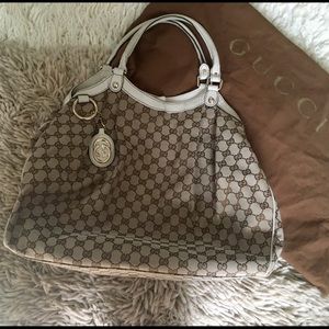 Authentic Gucci Large Sukey Tote