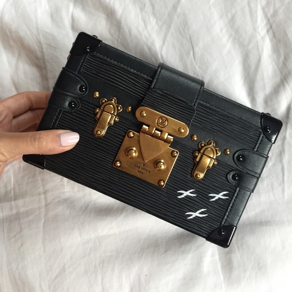 Louis Vuitton mini trunk clutch