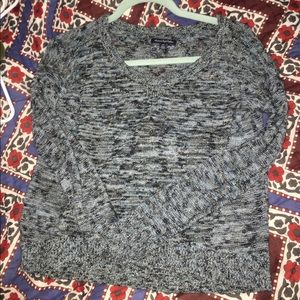 Blue heathered sweater- American Eagle