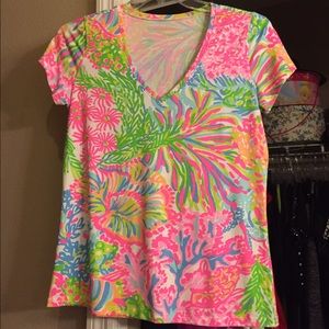 Lilly Pulitzer short sleeve top