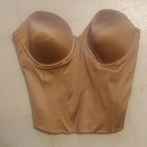 Victoria's Secret Back Off Baby low back bustier