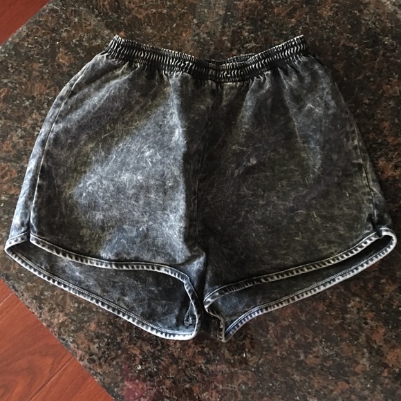 American apparel high waisted shorts