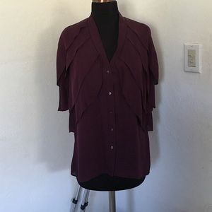 Artelier Nicole Miller Purple Top