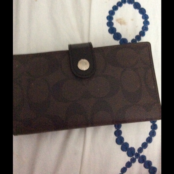 Small coach wallet