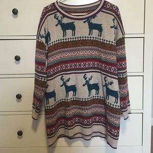 Reindeer sweater!!