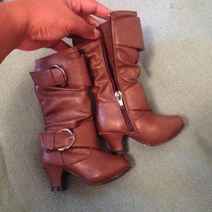 High heel boots for toddlers