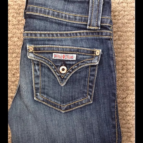 Hudson fine tailored bootcut jeans Sz27