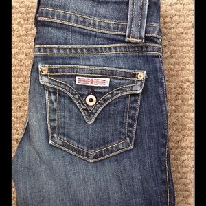Hudson fine tailored bootcut jeans Sz27