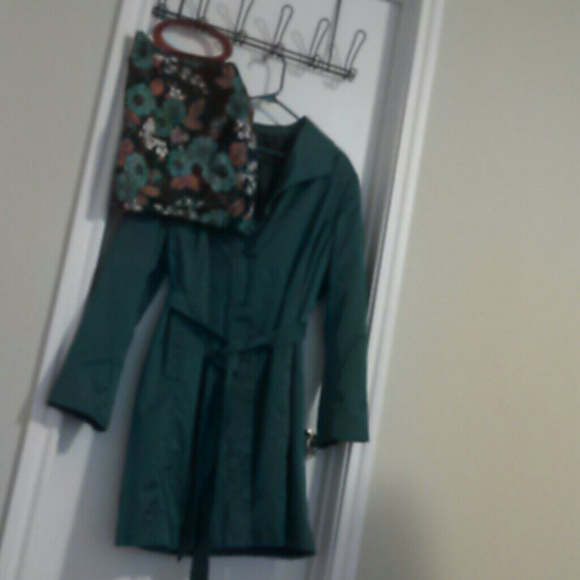 Coat & purse