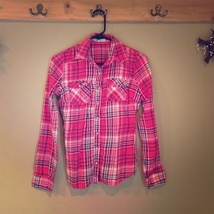 Hot Pink Flannel