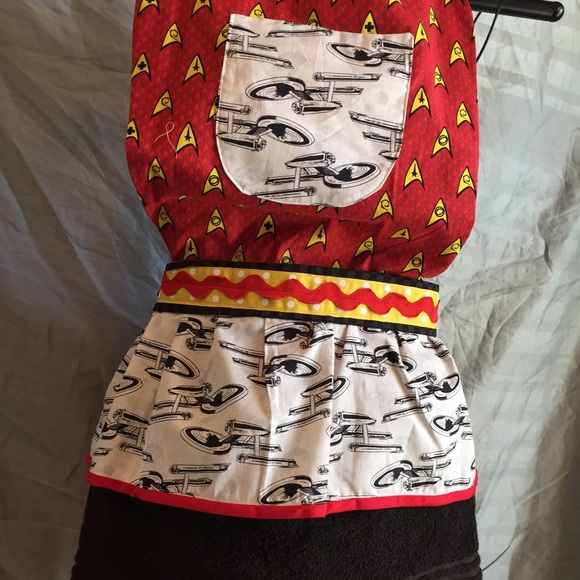 Other - Star Trek. Handmade Brand new Full adult apron