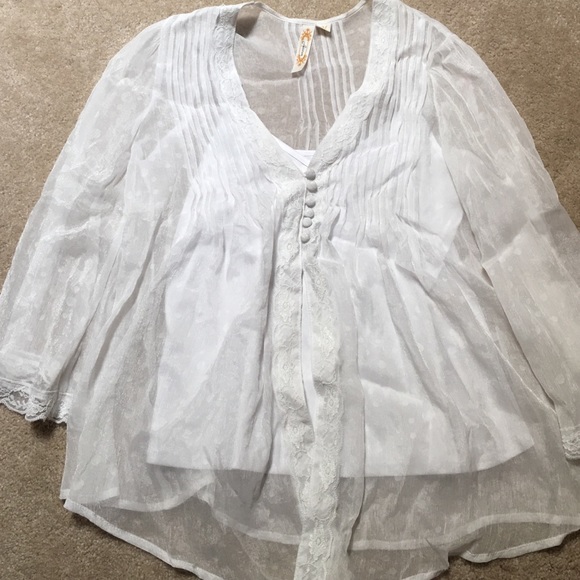 See through blouse
