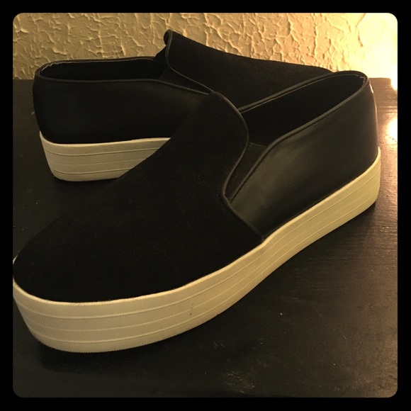 Steve Madden platform slip-on sneakers NEVER WORN
