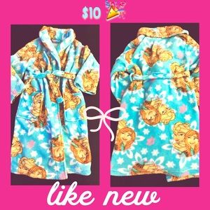 🎀like new ❄️frozen robe ☀️size 4T