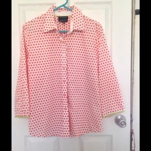 FOXCROFT L/S Button-up Shirt