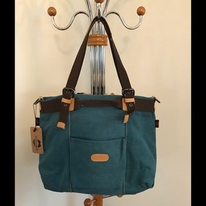 Kiss Gold Turquoise Bag