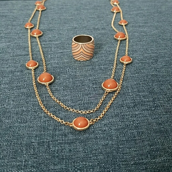 Necklace and ring set